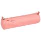 CUIR TEINTÉ Trousse Ø5,5x22 cm Corail