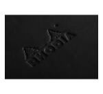 Webnotebook A4 192 pages dot papier ivoire 90g fermeture élastique - Noir