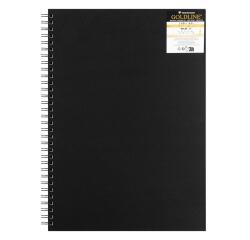 Goldline carnet spiralé 40F A3 140g paysage - Ivoire