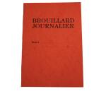 Piqûre 27x19,5cm Brouillard journalier 40 pages