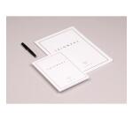 Triomphe GOLD cahier piqûre textile A4 96 pages ligné papier blanc 90 g - Blanc