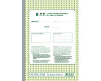 Manifold R.T.T Enregistrement du temps de travail 50 feuillets dupli autocopiants