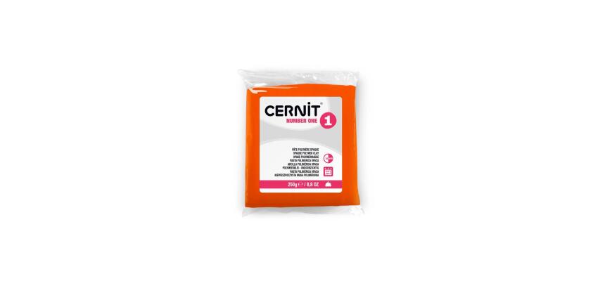 Cernit n°1 250 g Orange - Orange