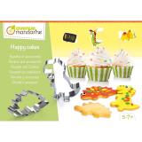 Boîte créative, Happy Cakes, Recettes et accessoires, Dinosaures