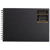 Goldline carnet spiralé 64F A4 140g I - Blanc