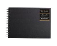 Goldline carnet spiralé 64F A4 140g I - Blanc