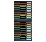 Cassettiera Modulo Black Office 10 cassetti chiusi