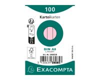 Fichas de cartulina bristol 205 g/m2 - Rayado - 55x74 mm