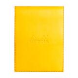 Rhodiarama clipboard with pencil holder + lined pad N°12 - Daffodil