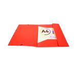 Chemise à élastiques Opaque, PP, A4, rouge