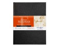 Gamma Series carnet rembordé rigide 62F A4 150g - Ivoire