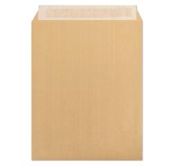 Boite de 125 Pochettes Kraft Adour Brun 24-260x330 mm - Auto-Adhésives - 90g/m2 - Brun