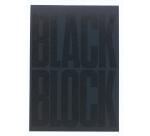 Bloc Black block 29,7x21cm - Papier jaune quadrillé 5x5 - 70 feuillets - Noir