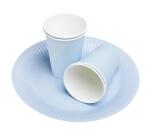 20 round cardboard plates, Ø 23 cm