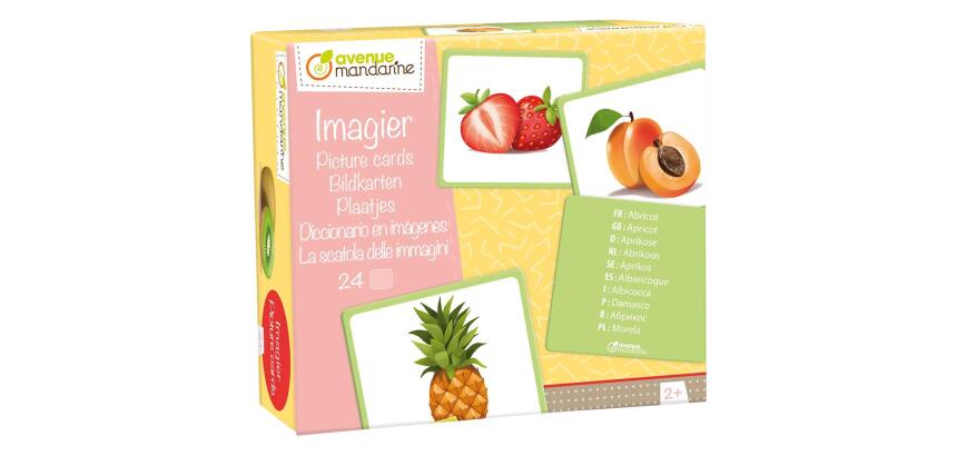 Imagier, Fruits - Multicolore