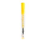 DARWI Marqueur Peinture sur Cuir Pointe Conique Fine 2mm - jaune soleil