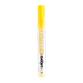 DARWI Marqueur Peinture sur Cuir Pointe Conique Fine 2mm - jaune soleil