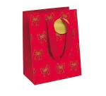 Scintillant, Excellia, sac moyen 21,5x10,2x25,3 cm - Rouge