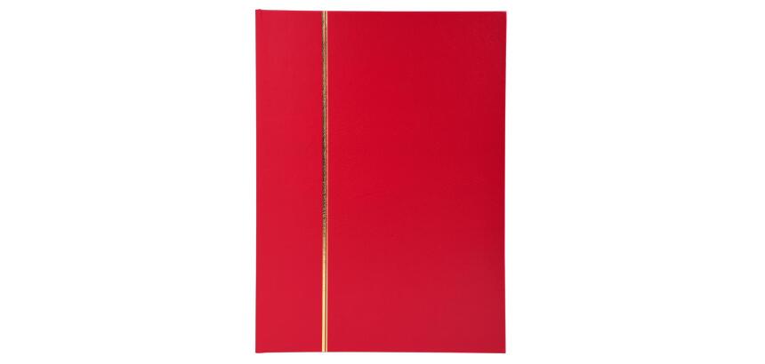 Exacompta - Cod. 21141E - 1 Album da francobolli in similpelle - 32 pagine nere - 17x22,5cm - Nero