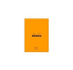 Memoblok nr. 13 115 x 160 mm gelijnd oranje