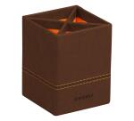 Pot à crayons, en similicuir