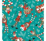 Excellia 80g, rl 50x0,70m Lutins - Bleu