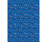 908 - Pochette 20 feuilles Décopatch - Bleu