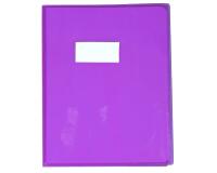 Protège-cahiers cristalux PVC 22/100ème 17x22 cm