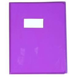Protège-cahiers cristalux PVC 22/100ème 17x22 cm