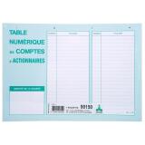 Pochette 297X210 Ensemble compte d'actionnaires 50 feuillets - Autre