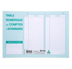 Hoesje 297 x 210 mm Aandeelhouders 50 vellen