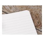 Carnet piqué FOREVER PREMIUM 100% recyclé A5 96 pages ligné papier recyclé blanc 90 g - Vert pin