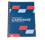 Canutillos para encuadernar Caja de 100 - Grosor: 12mm - Capacidad: 65-90 - Negro