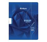 Cahier d'écriture piqué 7000 17x22 cm 32 pages double ligne 3 mm + interligne verticale 70 g - Assortis