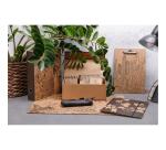 Le cerisier blanc, Trousse slim en cuir 4x2,5x19,5 cm