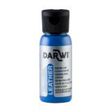 DARWI Flacon de 50 ml de Peinture sur Cuir - Bleu