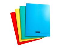Cahier piqué 8000 POLYPRO 24x32 cm 192 pages petits carreaux 90 g - Assortis