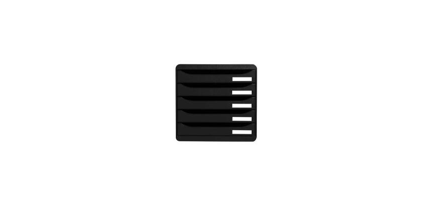 Cassettiera Big Box Plus 5 cassetti Ecoblack - Nero