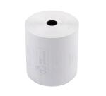 Bobine pour tickets de caisse 80x80mm - 85m - 1 pli thermique 48g/m2 - grande longueur. - Blanc
