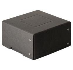 Caja de almacenamiento PureBox Negro de Exacompta 16 x 16 x 8.5 cm de alto