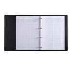Reliure registre 32x26cm 4 anneaux avec recharge de 100 feuillets imprimés - Mouvements de titre