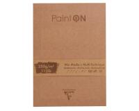 Paint'ON assorti bloc collé 17,6x25cm 50F 250g - Assortiment