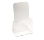 Distributeur de prospectus, DL portrait, cristal