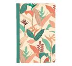 Gaïa beige, Carnet cousu fil 11x17cm, 96 pages, ligné, ass.