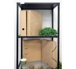 Classeur à levier Eterneco Prem'Touch Dos 70mm - A4 - Visuels assortis