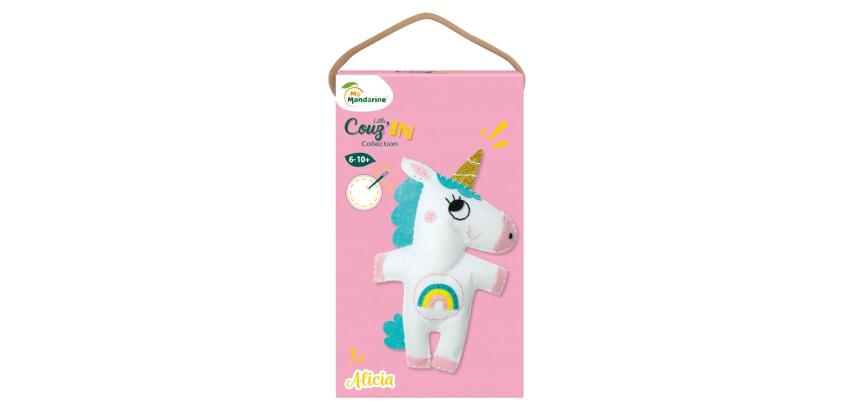 Little Couz'In, Alicia la licorne - Blanc