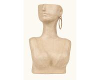 Vase buste 18x11,5x29 cm - Kraft