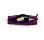 CUIR TEINTÉ Trousse Ø5,5x22 cm Violet