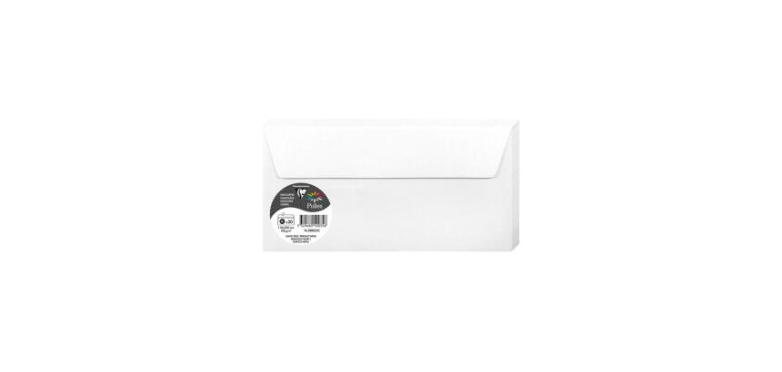 Pollen® pak 20 enveloppen gegomd 120g 110x220