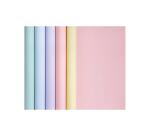 Papier affiche 90g, 5x0,35m en carton prés. de 20 rlx ass. Pastel - Assortiment pastel
